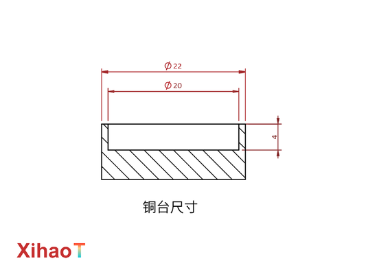 Compact Thermal Stage Precise Control Hot Stage For Microscope
