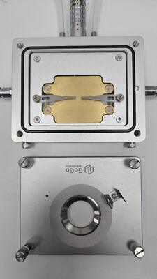 CPE50 Cryogenic Peltier Microscope Stage with -50°C to RT Range, ±0.1°C Stability, and Frost-Free Atmosphere Chamber