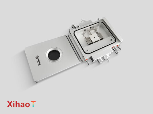 Heating Cooling Microscope Stage with -190°C to 600°C range, ±0.1°C stability, and 150°C/min heating rate for precise thermal analysis