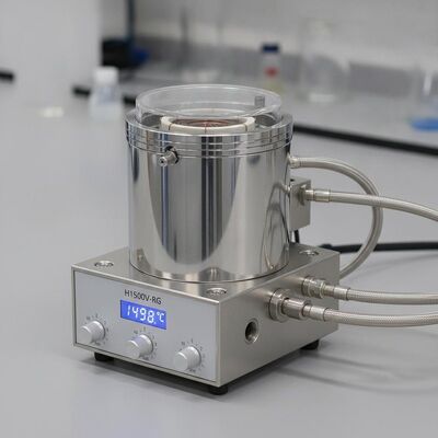 H1500V-RG Raman Compatible Microscope Heating Stage 1500°C High Vacuum Chamber JGS2 Silica Window for Spectroscopy