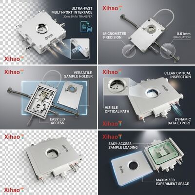 Extreme Temperature Heating Cooling Stage Wide Range -190°C to 600°C ±0.1°C Stability Materials Research