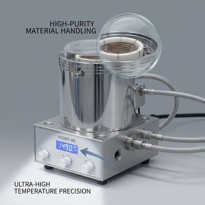 Precision Metallography Microscope Heating Stage 1000°C ±0.1°C Stability 50°C/min Phase Transformation Grain Analysis