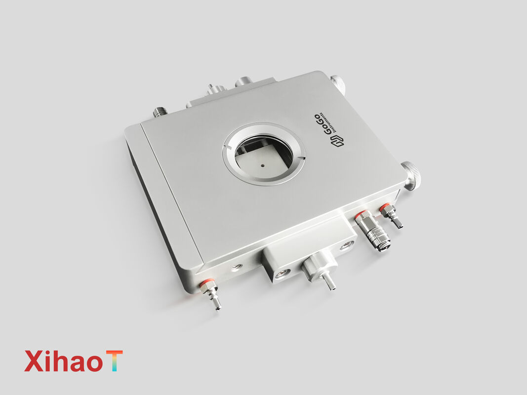 Heating Cooling Microscope Stage with -190°C to 600°C range, ±0.1°C stability, and 150°C/min heating rate for precise thermal analysis